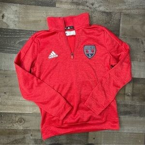 Adidas Climate Quarter Zip Pullover Boys size Medium